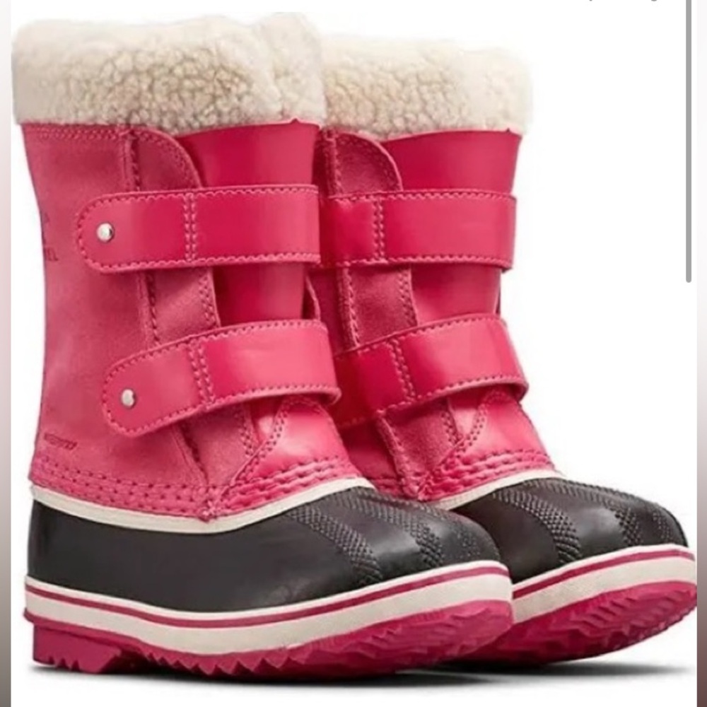 Sorel girls pac strap winter boots